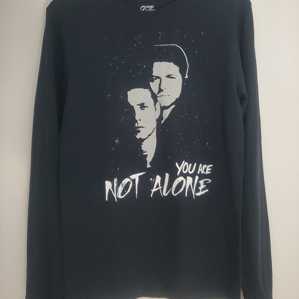 MISHA COLLECTION Black and White Long Sleeve Tee